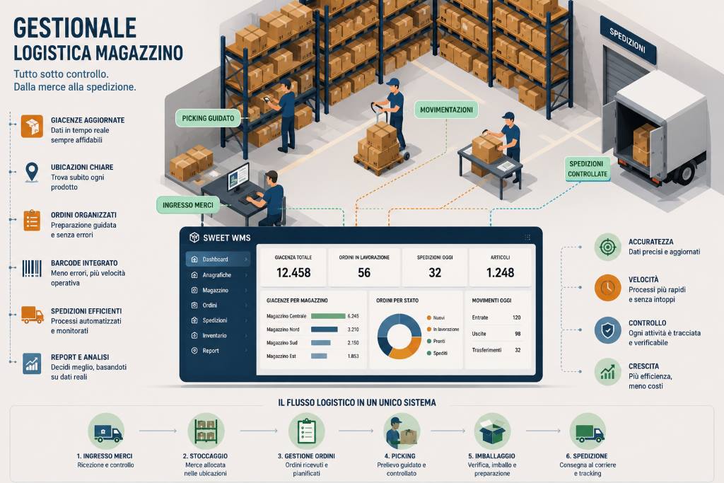 gestionale logistica magazzino