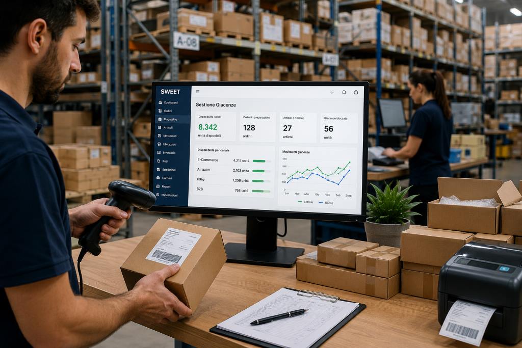 Gestione giacenze e-commerce