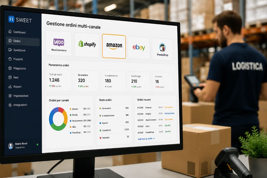Integrazione Amazon: come sincronizzare ordini e giacenze con il tuo magazzino