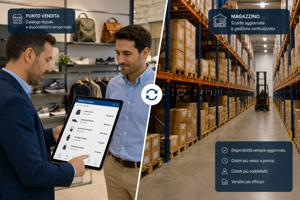 Integrazione catalogo agenti: come portare gli ordini della rete vendita dritti in magazzino