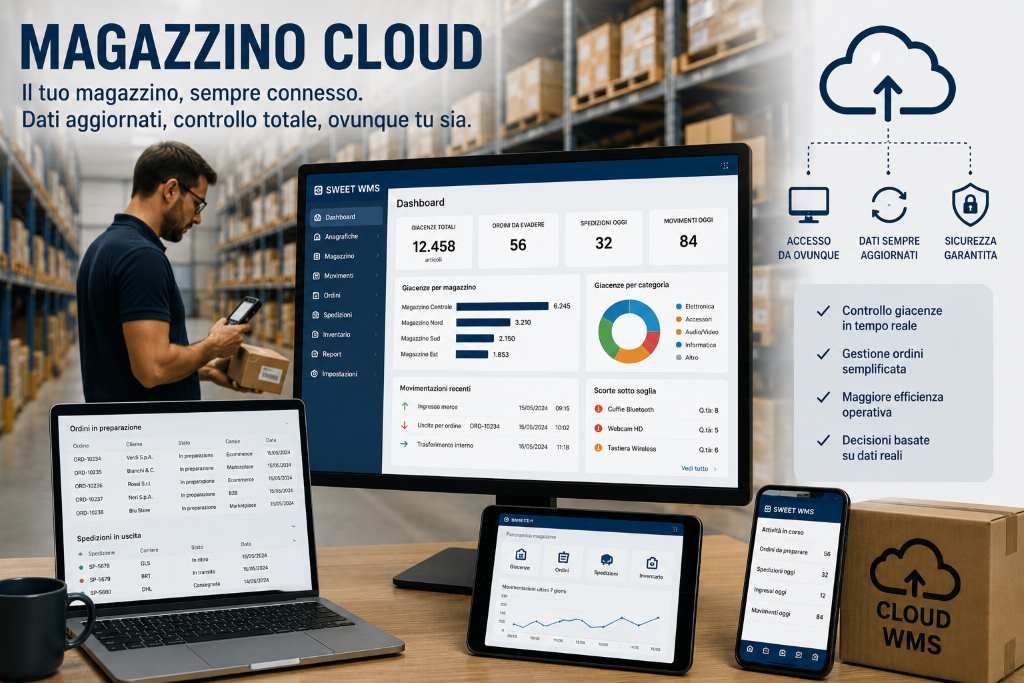 Gestire un Magazzino con gestionale in cloud