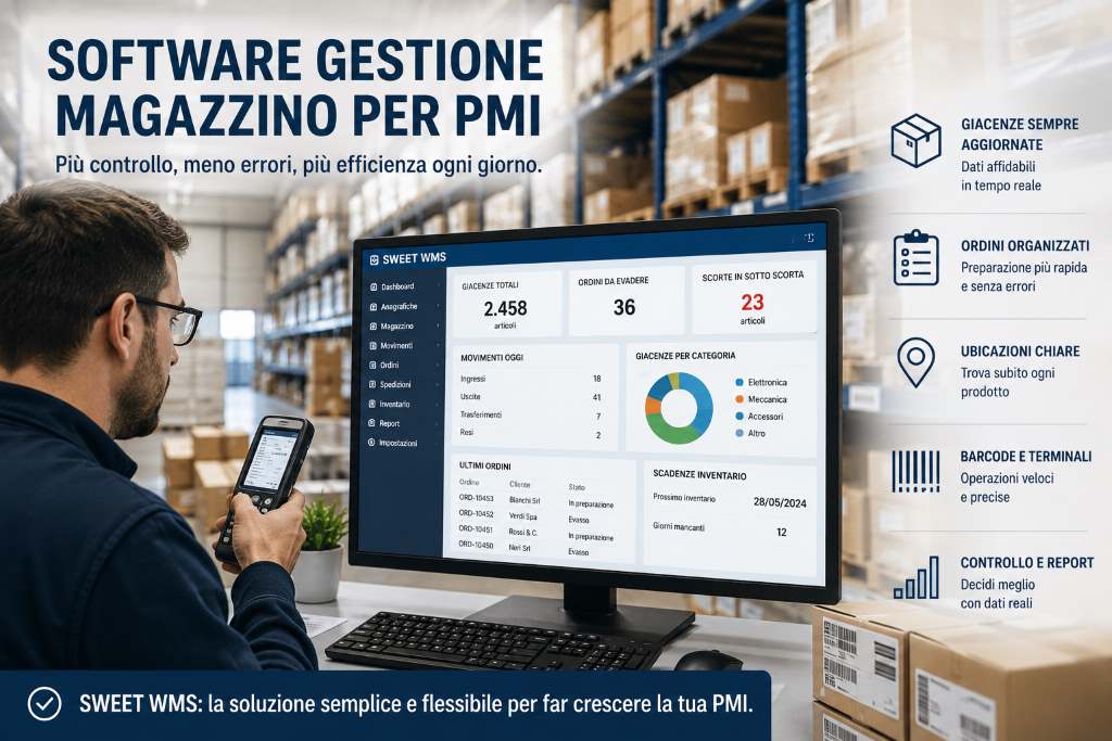 software gestione magazzino per PMI